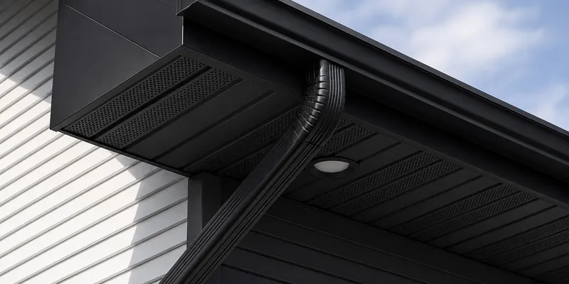 Soffite et fascia